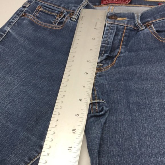 HANDCRAFTED LUCKY BRAND SWEET N STRAIGHT JEANS 2/26x29 ๐ - Picture 9 of 13